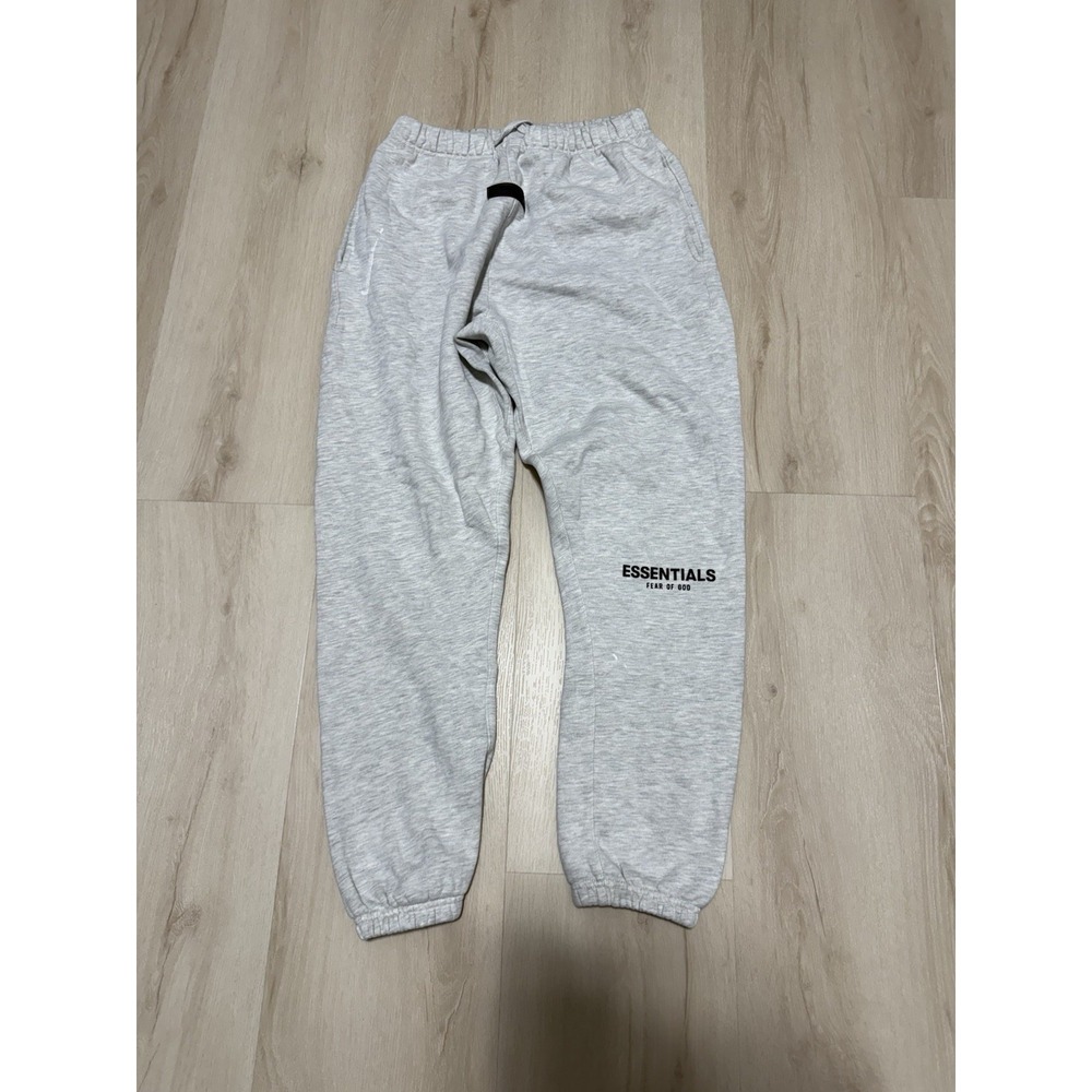 Essential Fear of Good Light Oatmeal Sweatpants Joggers Women's Size Medium